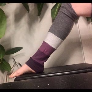 Hand-made unique Merino wool leg warmers